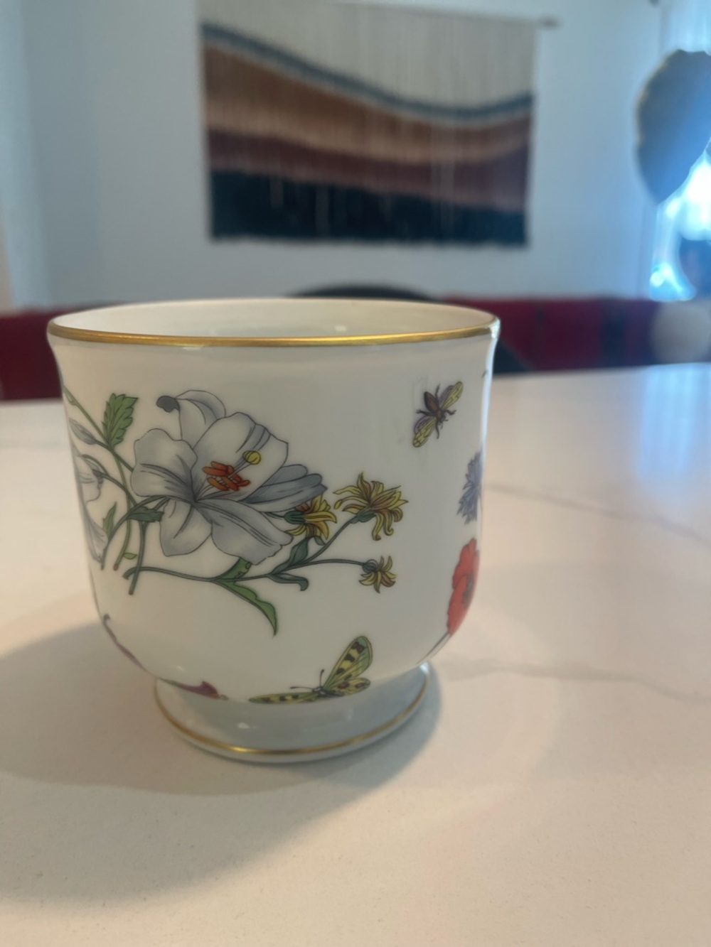 GUCCI Flora Limoges Cache Pot - Vintage & Rare - Picture 4 of 7